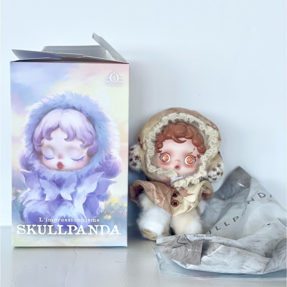 SKULLPANDA L'impressionnisme Series Plush Doll - Amber